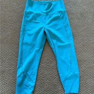 Zyia aqua blue capri 6-8